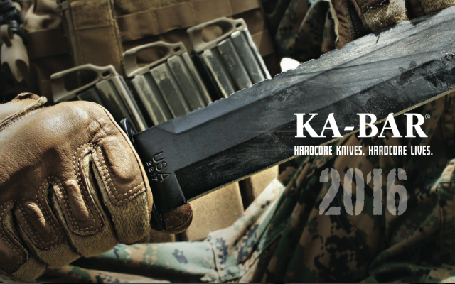 2016 KA-BAR Catalog Cover